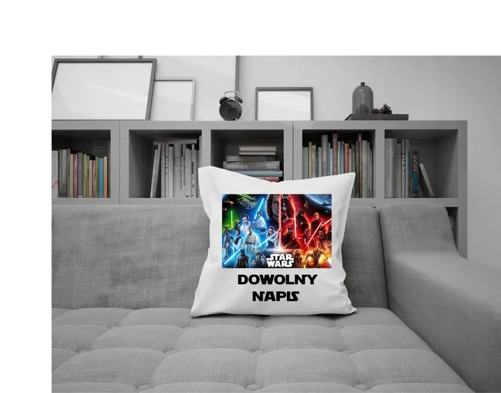 poduszka-star-wars-dowolny-napis-gratis-stan-nowy