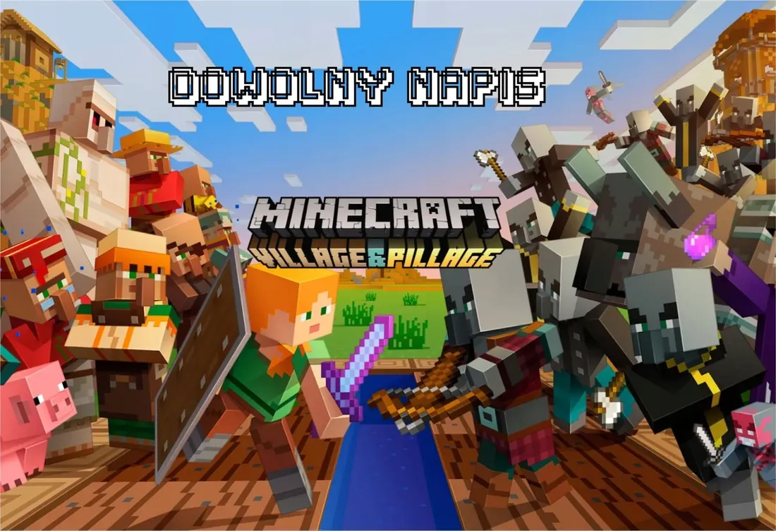 puzzle-minecraft-z-twoim-napisem-252-el-stan-nowy
