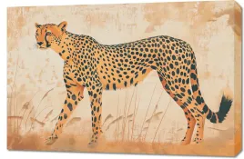 obraz-90x60cm-gepard-w-ruchu