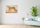 obraz-90x60cm-gepard-w-ruchu-stan-nowy