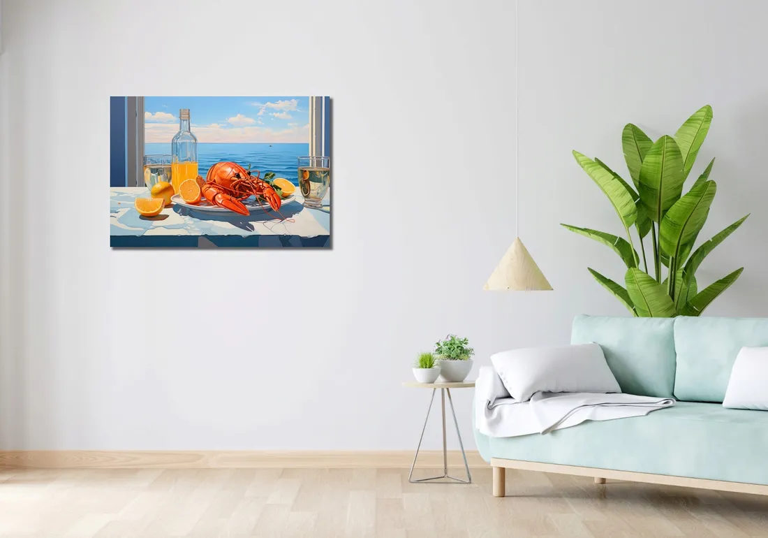 obraz-90x60cm-homary-nie-do-pary