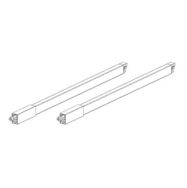 reling-prostokatny-hafele-matrix-s35-450mm-szary