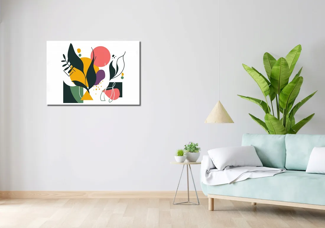 obraz-90x60cm-kolorowa-abstrakcja-botaniczna