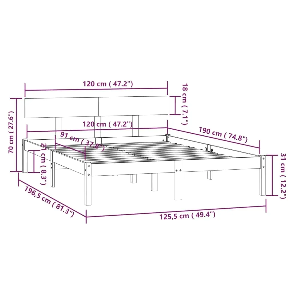 810121-bed-frame-black-solid-wood-120x190-cm-4ft-small-double-stan-nowy