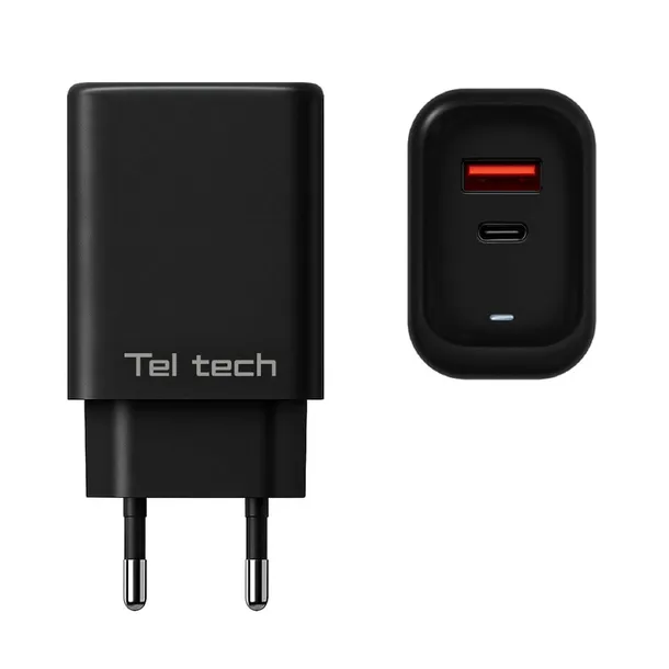 teltech-ladowarka-sieciowa-gan-usb-typ-c-65w-qc-pd-czarny-tch-05-stan-nowy