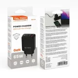 teltech-ladowarka-sieciowa-gan-usb-typ-c-65w-qc-pd-czarny-tch-05-liczba-urzadzen-ladowanych-jednoczesnie-2