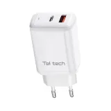 teltech-ladowarka-sieciowa-gan-usb-typ-c-65w-bialy-tch-05-zlacza-usb-usb-typ-c