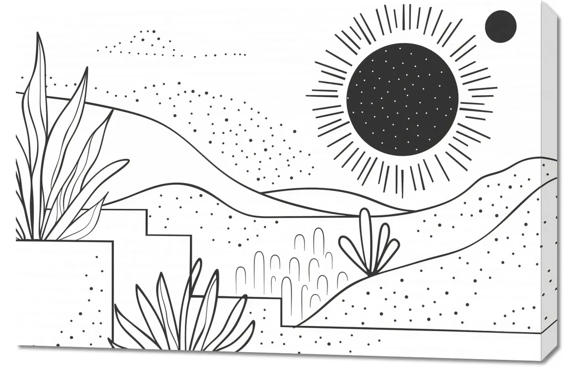 obraz-90x60cm-linearny-pejzaz