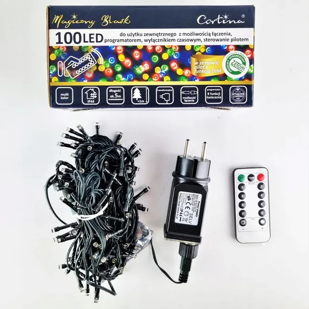 lampki-choinkowe-100-led-timer-sterowanie-pilotem-stan-nowy
