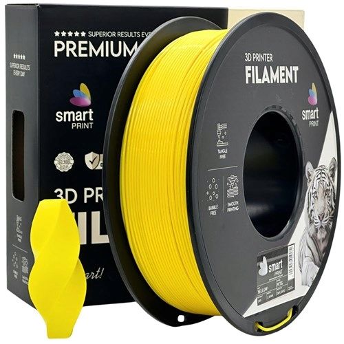 Filament PETG yellow Smart Print 1,75mm 1000g Drukarka 3D