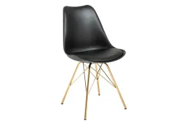 designerskie-krzeslo-czarne-zlote-nogi-skorzane-metal