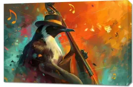 obraz-90x60cm-pingwinia-nuta