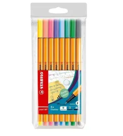 cienkopisy-point-88-pastel-stabilo-8-kolorow-etui-4006381493499