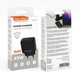 teltech-ladowarka-sieciowa-gan-usb-typ-c-45w-czarny-tch-03-liczba-urzadzen-ladowanych-jednoczesnie-2