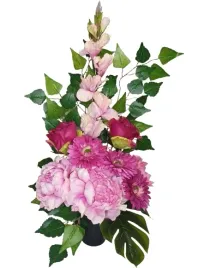 dekoracja-ogrodowa-bukiet-kwiatow-na-taras-balkon-do-wazonu