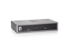 levelone-feu-0511-lacza-sieciowe-fast-ethernet-10-100-czarny-szary