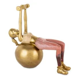 17x17cm-figurka-fitness-kobieta-cwiczaca-na-pilce-zlota-prezent