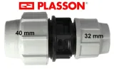mufa-pe-redukcyjna-40x32-plasson-skrecane
