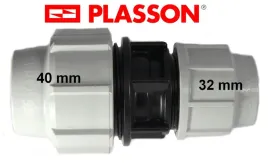 mufa-pe-redukcyjna-40x32-plasson-skrecane