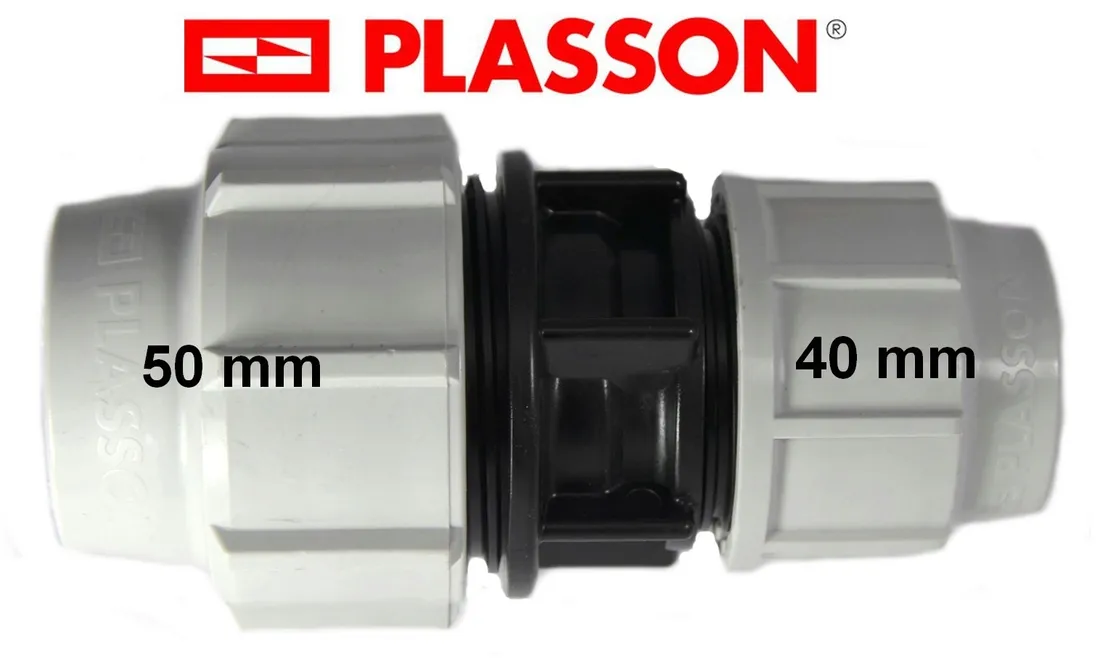 mufa-pe-redukcyjna-50x40plasson-skrecane