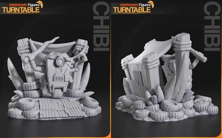 chibi-figurka-claptrap-borderlands-nomnom-figures-druk-3d-14k-prezent-stan-nowy