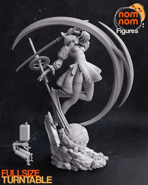 figurka-2b-nier-automata-nomnom-figures-druk-3d-14k-wysokosc-produktu-23-4-cm