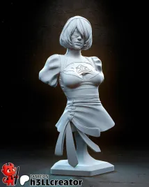figurka-2b-z-nier-automata-popiersie-h3ll-creator-druk-3d-14k-prezent