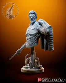 figurka-adam-jensen-deus-ex-popiersie-h3ll-creator-druk-3d-14k-prezent