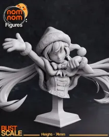 figurka-bella-bells-nomnom-popiersie-figures-druk-3d-14k-prezent-swieta
