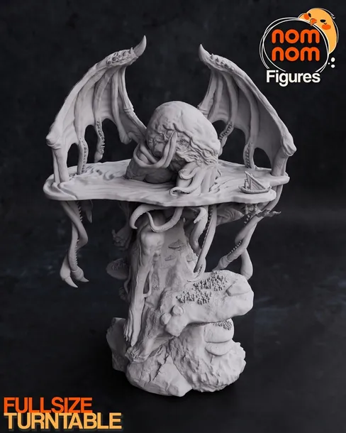 figurka-cthulhu-mini-nomnom-figures-druk-3d-14k-prezent-stan-nowy