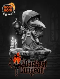 figurka-chibi-plague-doctor-darkest-dungeon-zywica-nomnom-model-3d-druk-3d