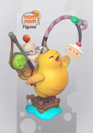 figurka-chibi-chocobo-final-fantasy-zywica-nomnom-model-3d-druk-3d
