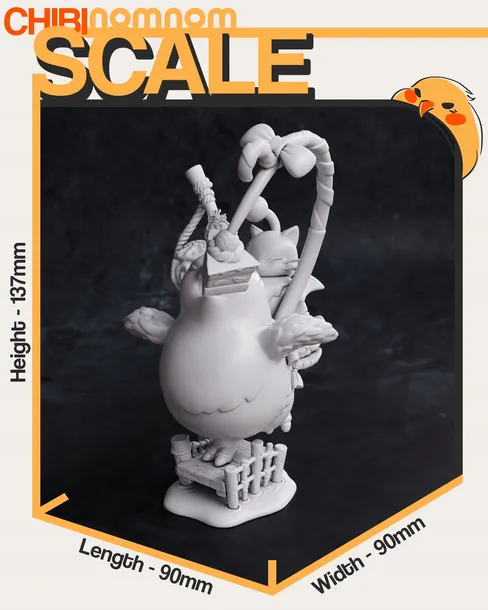 figurka-chibi-chocobo-final-fantasy-zywica-nomnom-model-3d-druk-3d-wysokosc-produktu-13-7-cm-szerokosc-produktu-9-cm