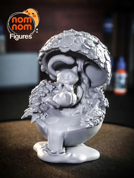 figurka-chibi-mew-pokemon-zywica-nomnom-model-3d-druk-3d-stan-nowy