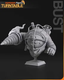 figurka-bouncer-bioshock-popiersie-nomnom-figures-druk-3d-14k-prezent