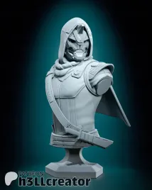 figurka-cayde-6-destiny-2-popiersie-h3ll-creator-druk-3d-14k-prezent