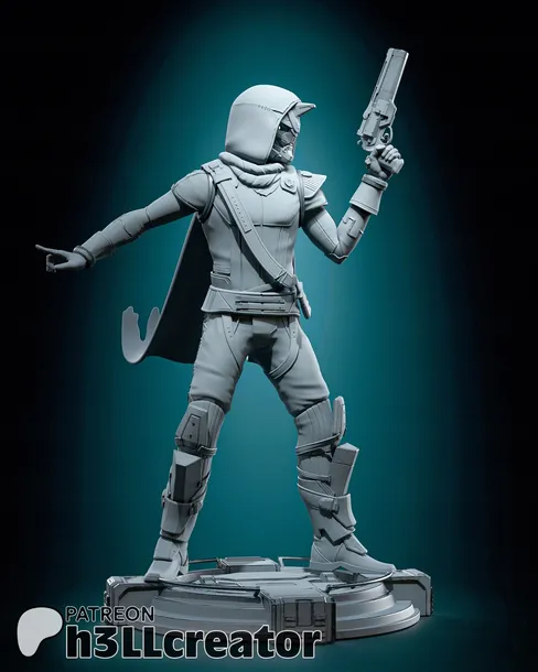 figurka-cayde-6-destiny-2-h3ll-creator-druk-3d-14k-prezent-wysokosc-produktu-16-7-cm