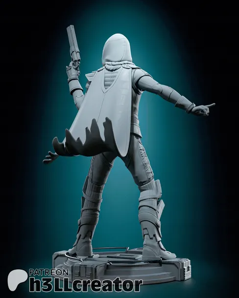 figurka-cayde-6-destiny-2-h3ll-creator-druk-3d-14k-prezent-stan-nowy-wysokosc-produktu-16-7-cm