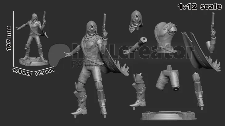 figurka-cayde-6-destiny-2-h3ll-creator-druk-3d-14k-prezent-stan-nowy-szerokosc-produktu-11-5-cm