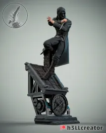 figurka-corvo-attano-dishonored-h3ll-creator-druk-3d-14k-prezent