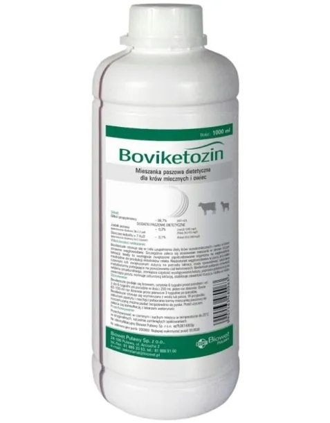 Boviketozin 1 L + wit. B12 1000 ml , na ketozę dla krów mlecznych owiec