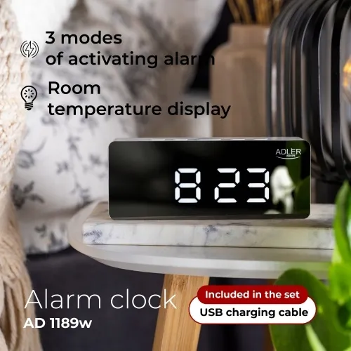 ad-1189-white-budzik-marka-adler-kod-producenta-ad-1189w-stan-nowy