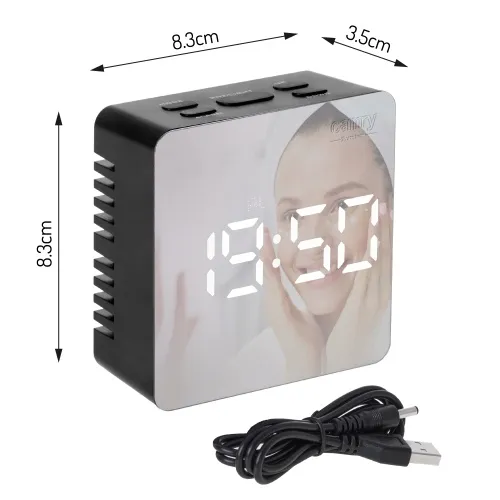 cr-1150-black-budzik-led-zasilanie-sieciowo-bateryjne