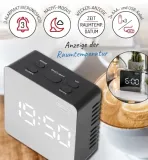 cr-1150-black-budzik-led-stan-nowy-zasilanie-sieciowo-bateryjne