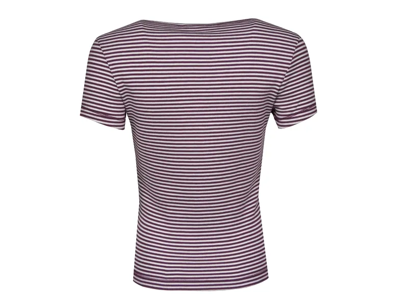 tommy-jeans-t-shirt-damski-slim-paski-m-stan-nowy