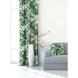 zaslony-liscie-monstera-380886-102-liscie-dzungla-tasma-tunelowa