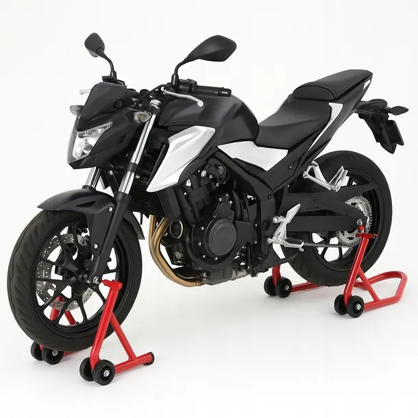 Stojak motocyklowy podnośnik do motocykla komplet PRZÓD TYŁ 2szt serwisowy