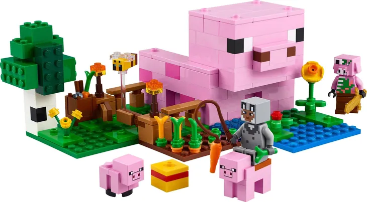 lego-minecraft-21268-dom-prosiaczka-plec-chlopcy-dziewczynki