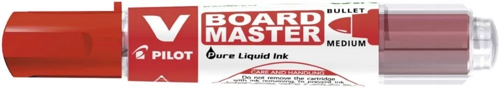 marker-pisak-suchoscieralny-v-board-master-medium-czerwony-pilot-6mm