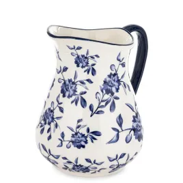 wazon-dzbanek-ceramiczny-bialo-niebieski-kwiaty-185x16cm
